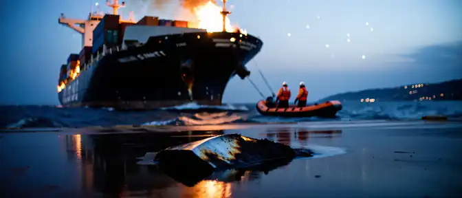 Атака беспилотников привела к возгоранию контейнеровоза Contship Jet в территориальных водах Болгарии